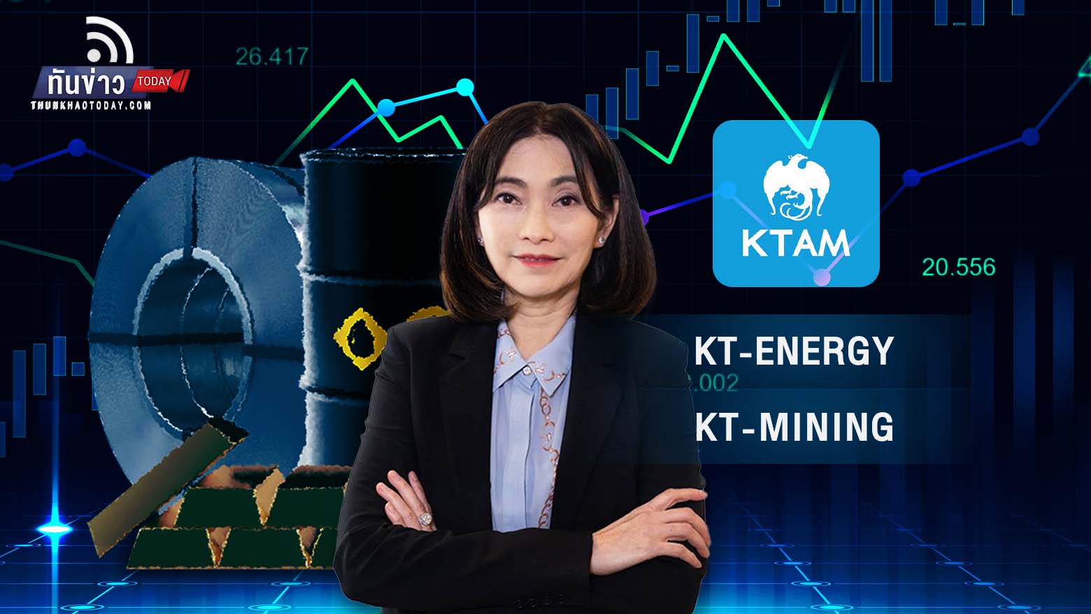 KTAM ลุยออก 2 กองทุนโภคภัณฑ์  รับเทรนด์ราคาพลังงาน สู้เงินเฟ้อ ดอกเบี้ยขาขึ้น!